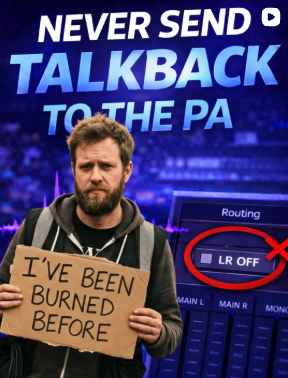 Never send talkback