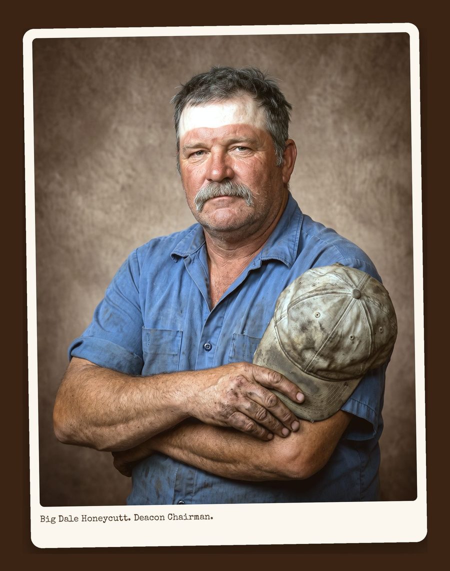 Big Dale Honeycutt directory portrait