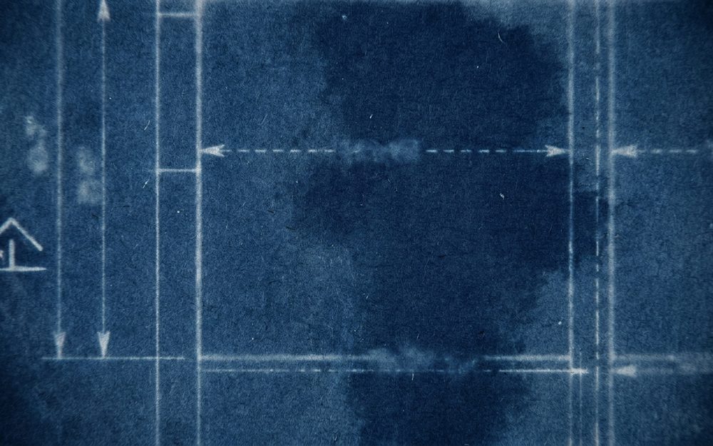 Cyanotype texture ground